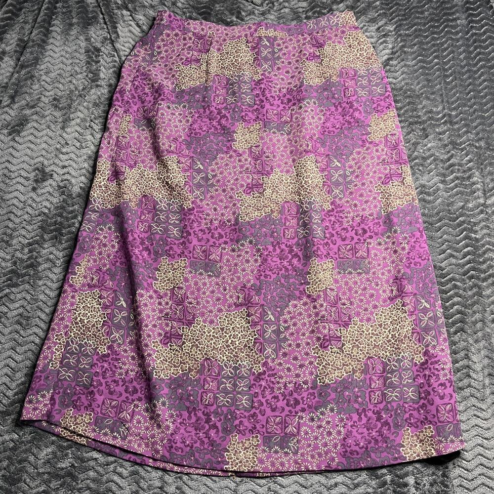 Prophecy Purple Skirt Size Large zip